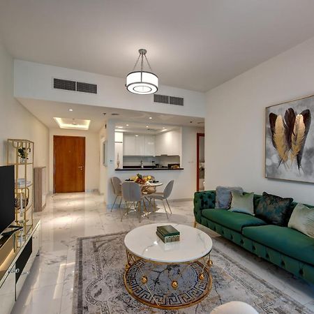 Durrani Homes - Lux 1Br At Al Habtoor Amna Tower Dubai Exteriör bild